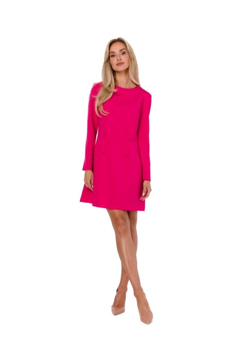 Rochie mini dama, Made of Emotion, Ablivuh, Roz