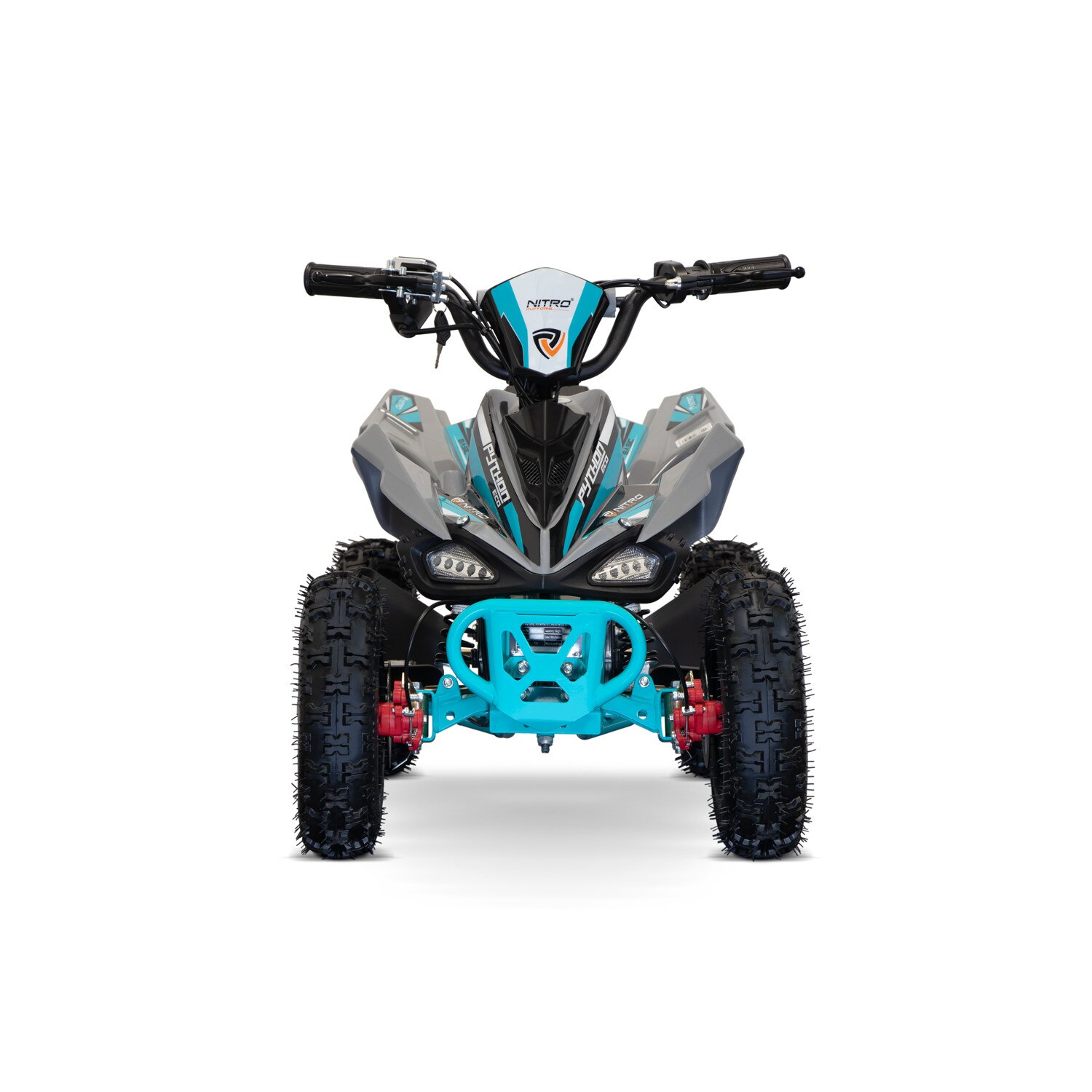 ATV electric NITRO ECO Python 1000W 36V cu 3 Viteze, culoare Light Blue ...