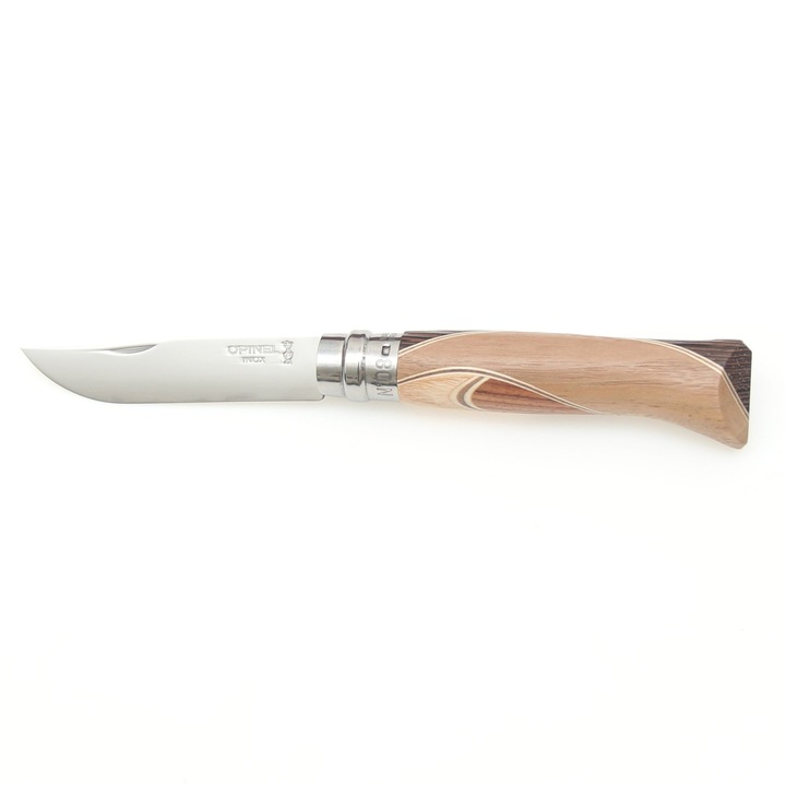 Briceag Opinel, Colectia Talent Chaperon, 001399, cu husa, Franta Nr 08 Lama Otel Inox 8.5cm