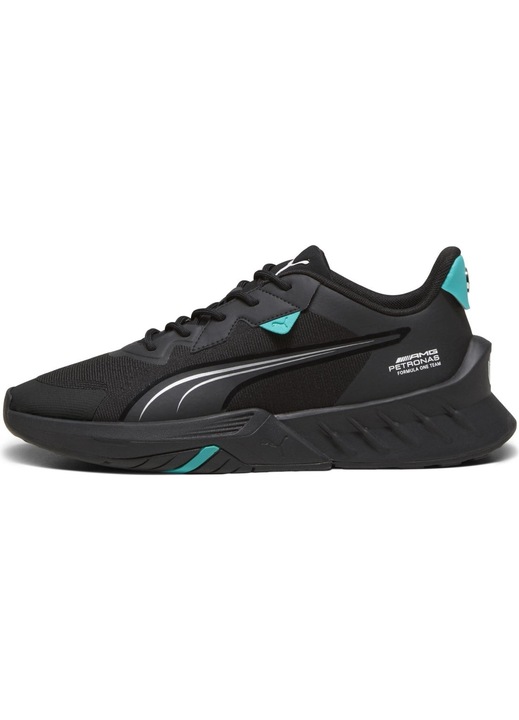 Tenisi barbati Puma, Textil/Sintetic, Negru/Albastru, 45