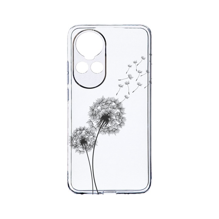 Силиконов калъф BestCase за OPPO Reno 10 Pro 5G, Dandelion, Camera Protection, Clear Silicon 2MM, Transparent T 22