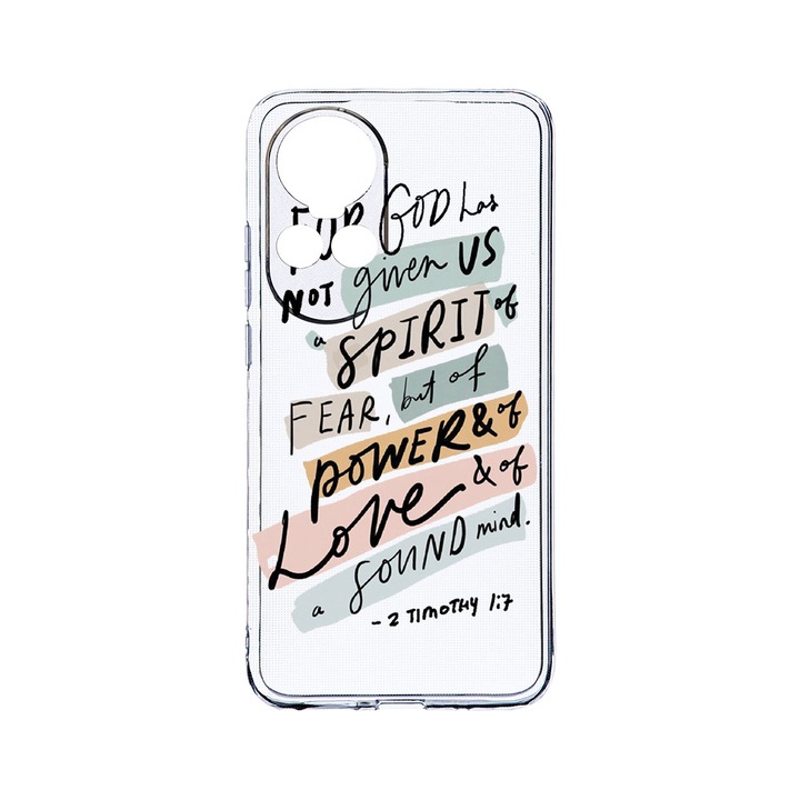 Силиконов калъф BestCase за OPPO Reno 10 Pro 5G, Bible, Camera Protection, Clear Silicon 2MM, Transparent T 481