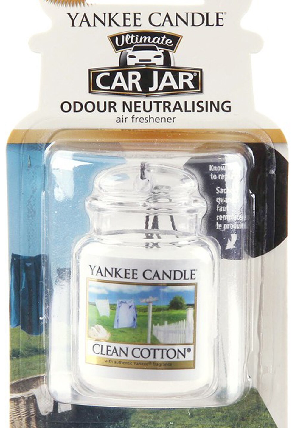 Yankee Candle Dezodorizant de masina Clean Cotton® - eMAG.ro