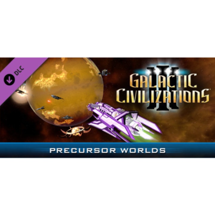 Joc Galactic Civilizations III - Precursor Worlds DLC cod de activare ...