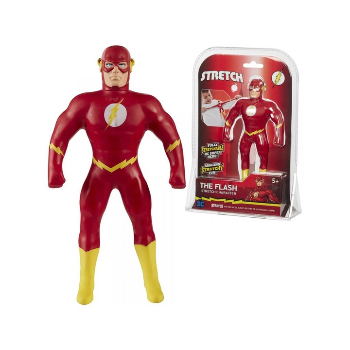 Flair Toys 6076863 Stretch: Mini Flash nyújtható akciófigura 18cm
