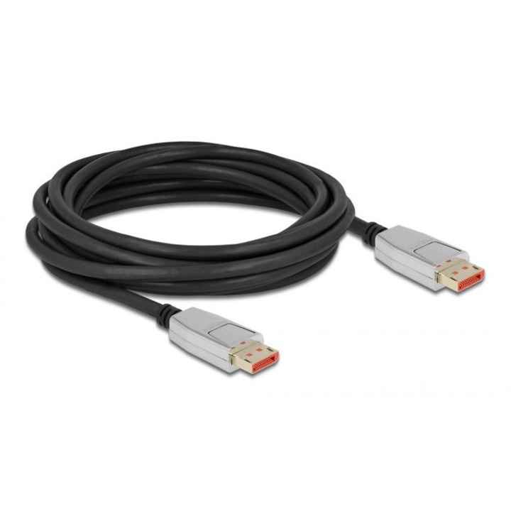 Cablu DisplayPort DeLock, 8K 60 Hz 5 m, Negru