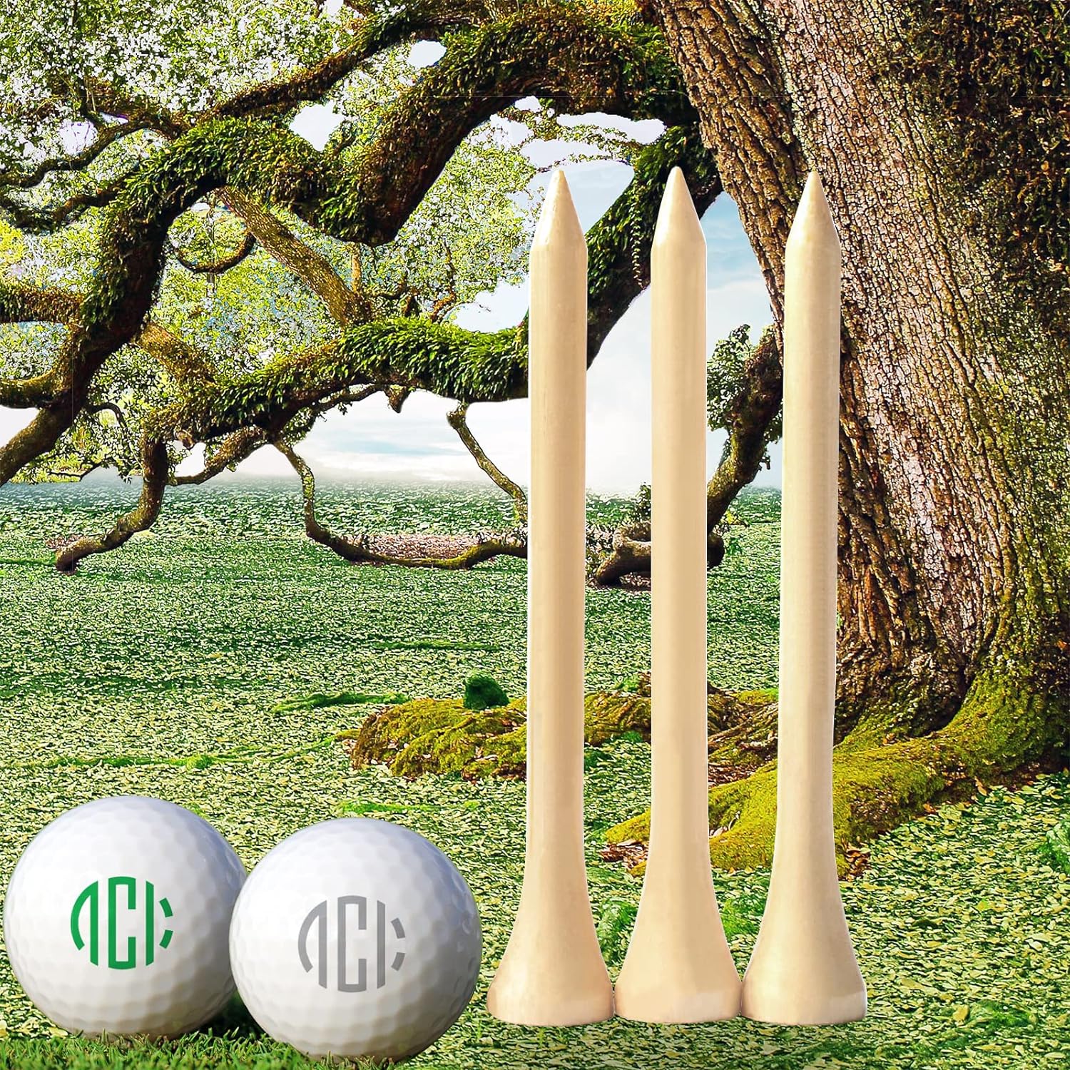 Lignum Tees 82mm in weiß online kaufen - Golf House