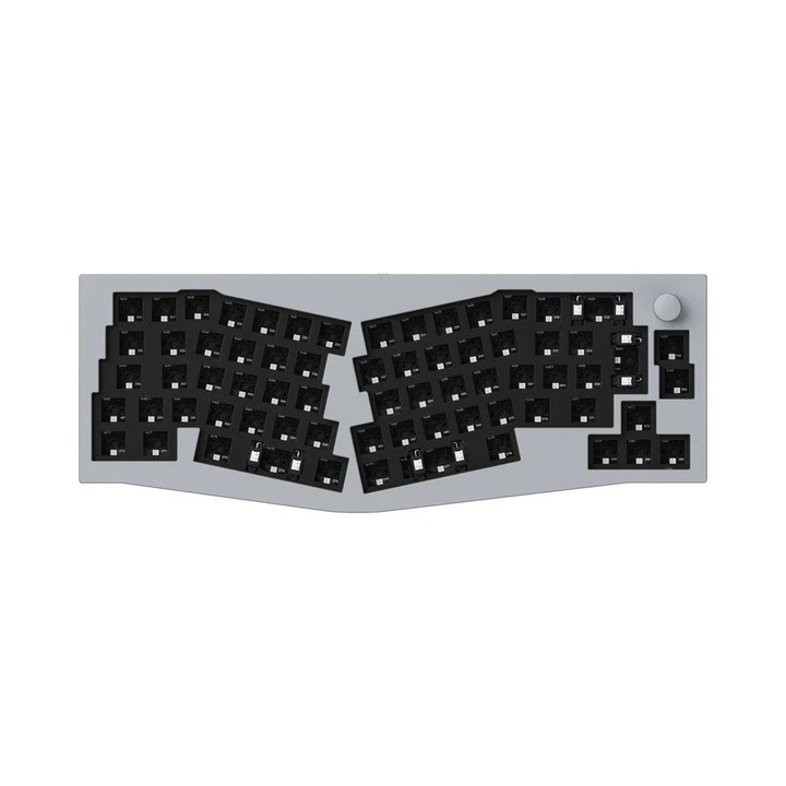 Cadru tastatura gaming, Keychron Q8, RGB, Gri