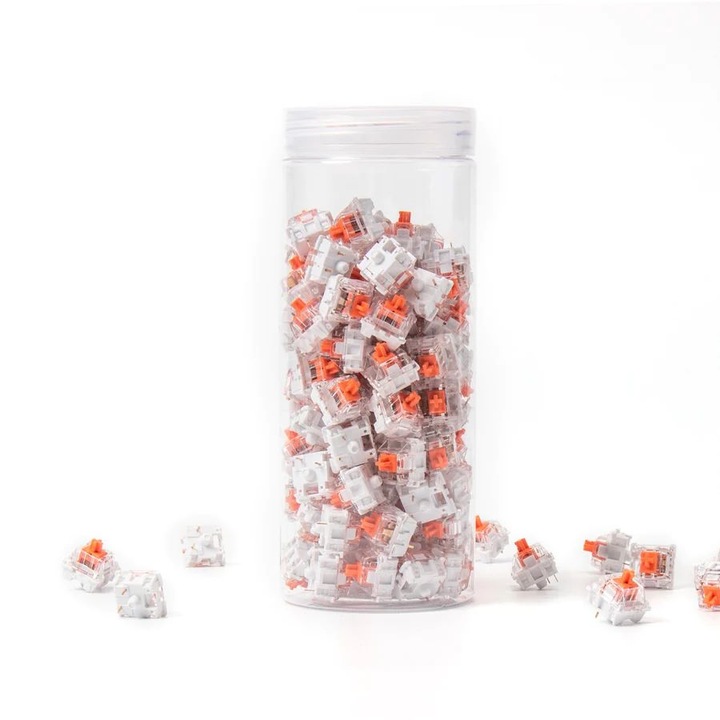 Set 110 taste pentru tastatura, Keychron Silent K Pro, Rosu