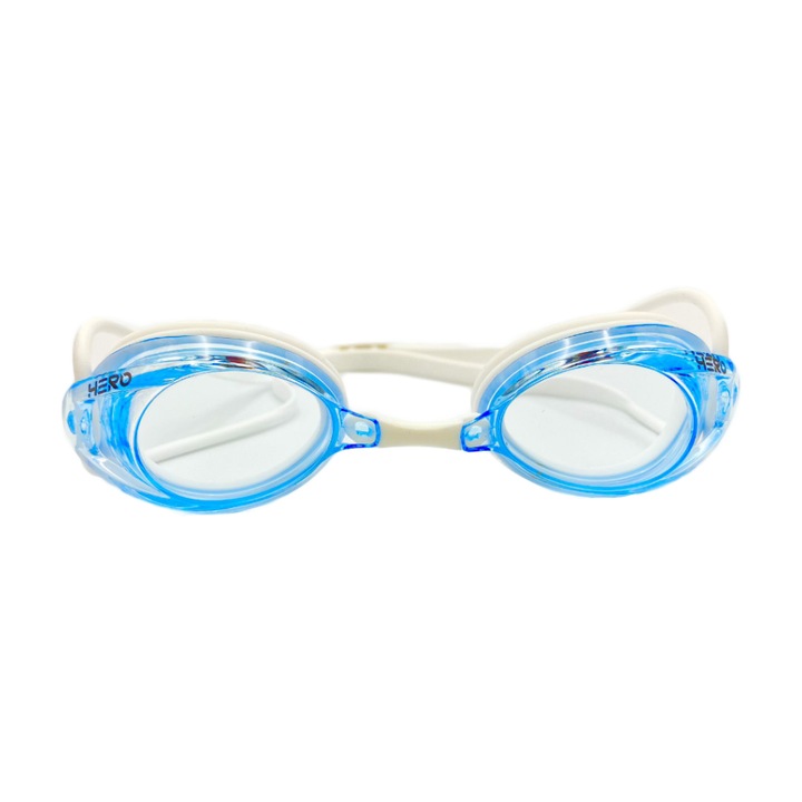 Очила за плуване за възрастни HERO Flash, Бял, Син