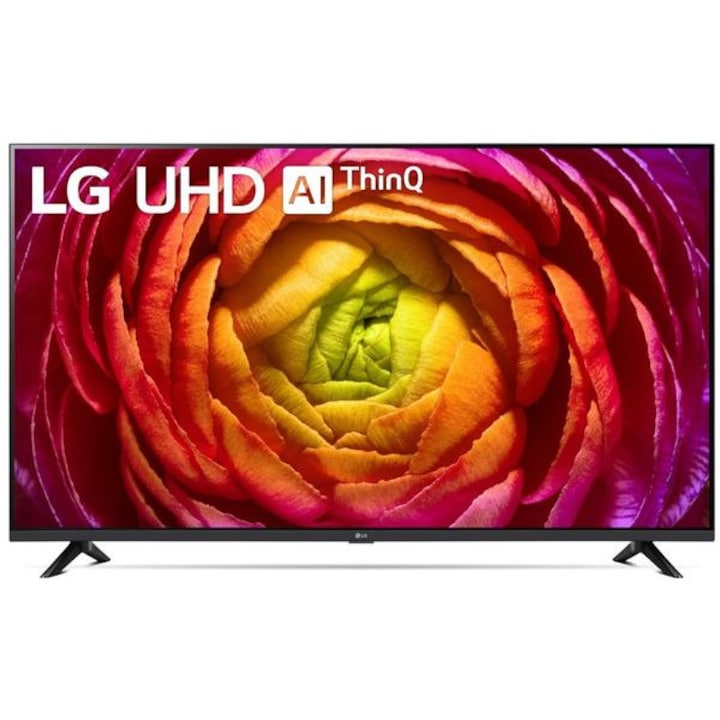 LED телевизор LG 109 cm 43" 43UR74006LB, Ultra HD 4K, Smart TV, WiFi, CI+