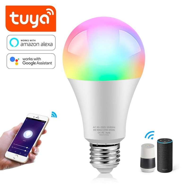 Bec Inteligent Led Rgb Inteligent Smart A67 Wi Fi Tuya Smartlife E27