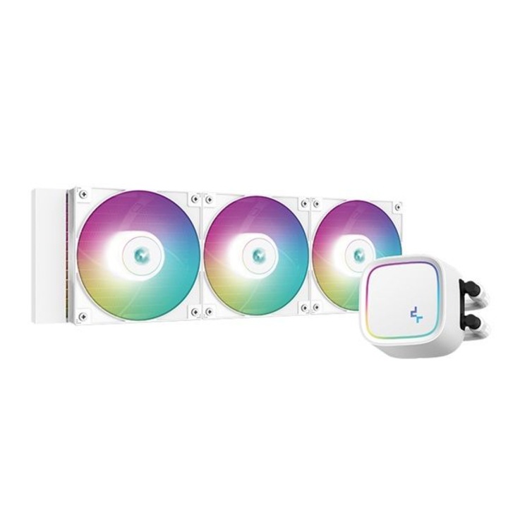 Течен охладител, DeepCool, 3 x 12 cm, 500-2250 rpm, Multicolor