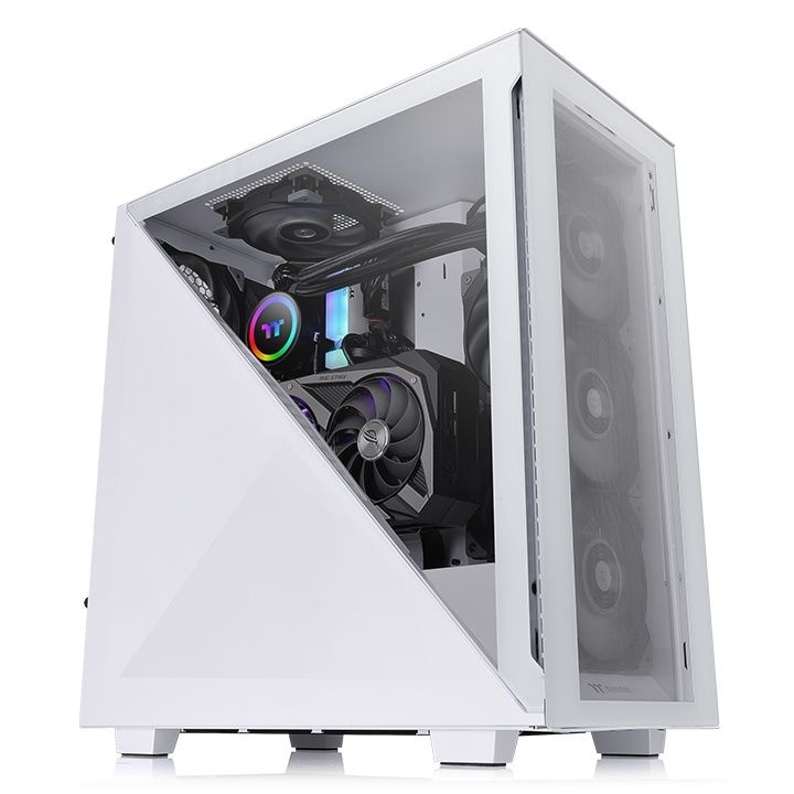 Carcasa Thermaltake Commander G32 Tempered Glass neagra iluminare aRGB