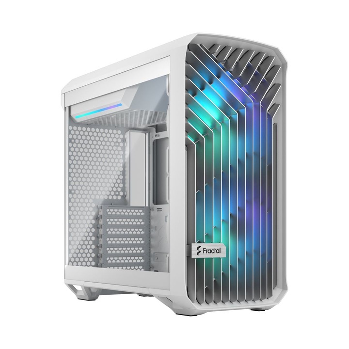 Fractal Design Torrent Compact RGB Tempered Glass White TG clear tint, 218225, Ház
