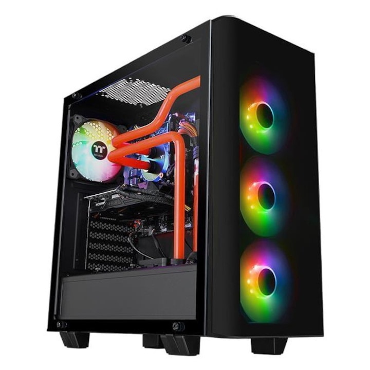 Carcasa Purity RGB, Fara sursa, Negru