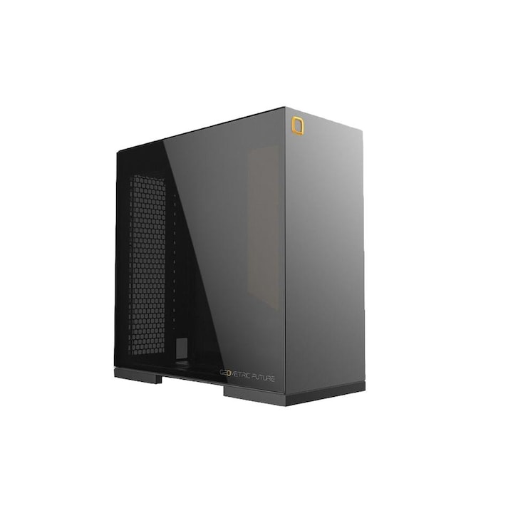 Carcasa computer darkFlash AIRNOVA, Big Tower, Alb, 3 ventilatoare incluse, E-ATX/ATX, dimensiuni 538x238x464mm