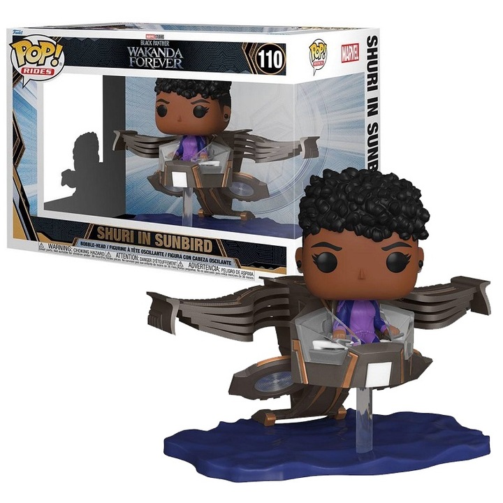 Figura Funko Pop Black Panther WF 110 Shuri a Napmadárban 15 cm
