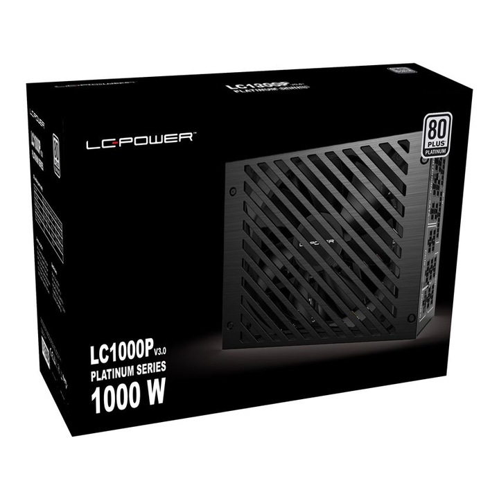 Sursa PC LC Power, 1000W, Modulara, 80+ Platinum, 13.5 cm