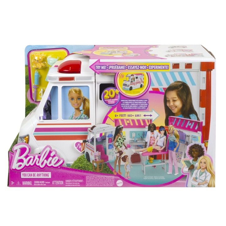 Комплект за игра Barbie You Can Be - Мобилна клиника за грижи