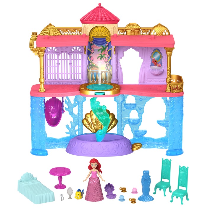 Mattel Disney Princess Ariel Deluxe kastély játékkészlet