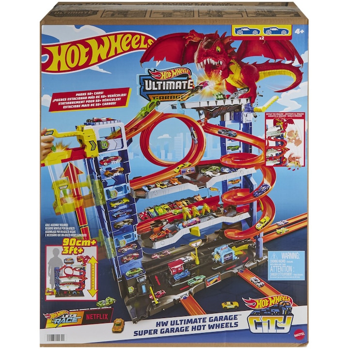 Комплект за игра Hot Wheels City - Супер гараж
