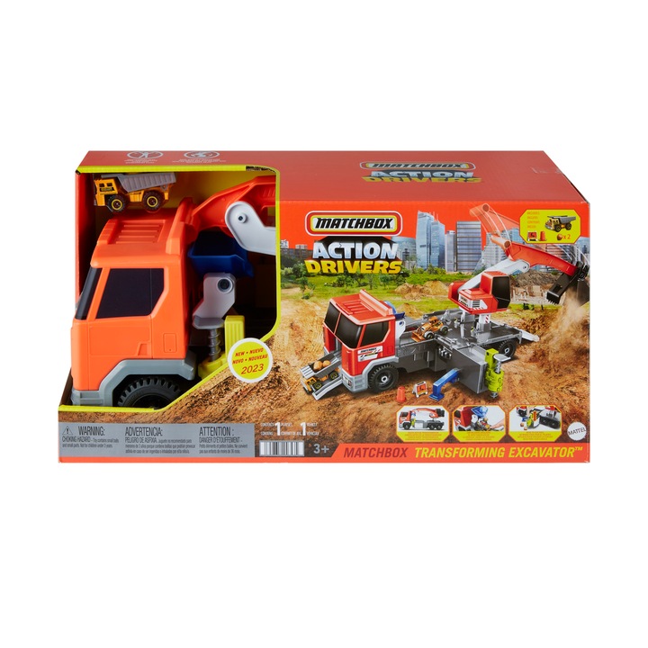 Mattel Matchbox építkezés pályaszett