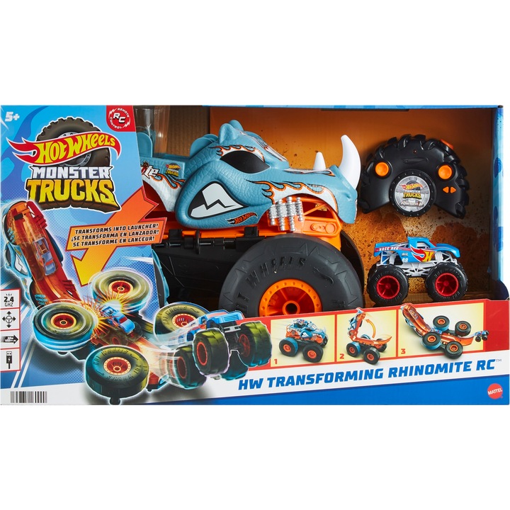Кола с дистанционно, Mattel, Multicolor