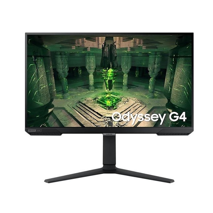 Samsung 27BG400 27" Odyssey G4, IPS, 240 Hz, 1 ms GTG, 1920x1080, 400 cd/m2, 1000:1 Contrast, Eco Saving Plus, Flicker Free, AMD FreeSync Premium, Black Equalizer, DP, 2xHDMI, Headphone Jack