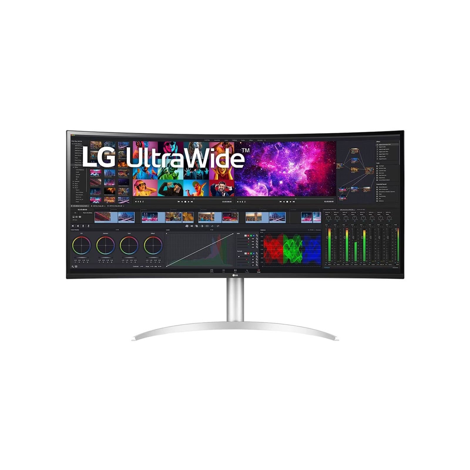 Monitor, LG, 39.7 , Alb