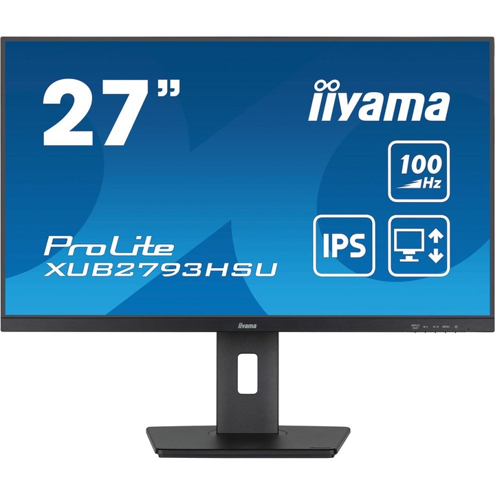 Iiyama 27" ProLite XUB2793HSU-B6 IPS LED, 230748, Monitor