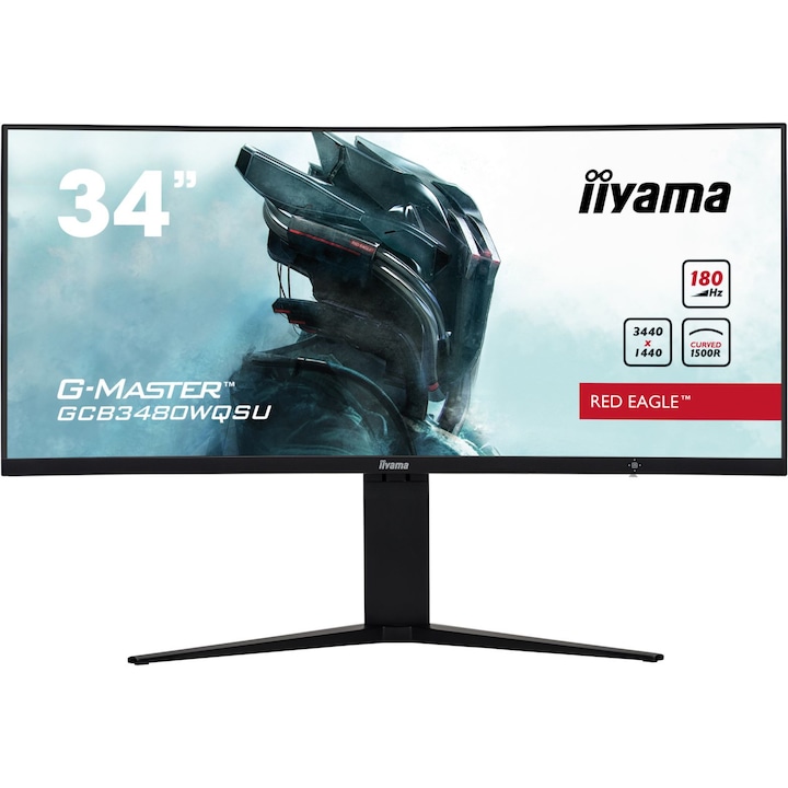 Iiyama 34" G-Master GCB3480WQSU-B1 LED Curved, 228546, Monitor