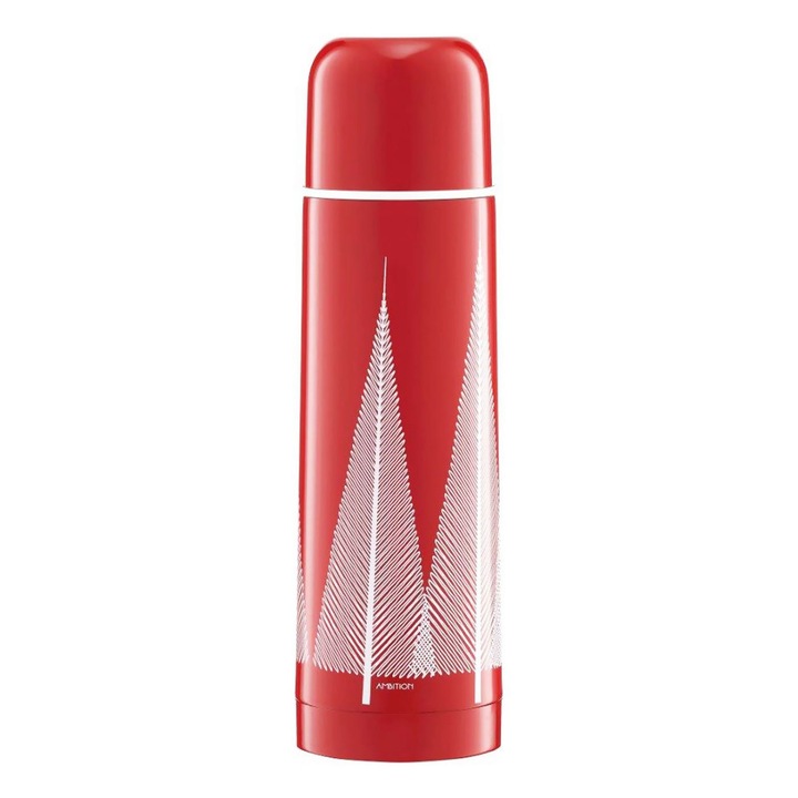 Termos 500ml, model brad, rosu, Ambition Winter