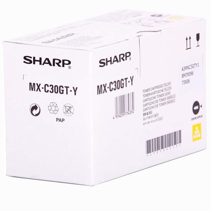 Sharp MXC30 toner yellow eredeti