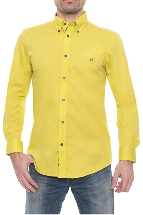 Harmont&Blaine Jeans férfi ing, mustársárga