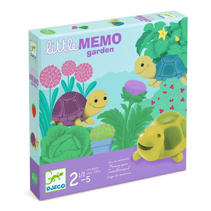 Настолна игра, Djeco, Картон/Пластмаса, 2+ години, Многоцветна