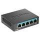 Комутатор D-Link DMS-105, 5 порта, 10/100Mbps/1G/2.5G, 25Gbps