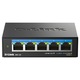 Комутатор D-Link DMS-105, 5 порта, 10/100Mbps/1G/2.5G, 25Gbps