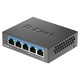 Комутатор D-Link DMS-105, 5 порта, 10/100Mbps/1G/2.5G, 25Gbps