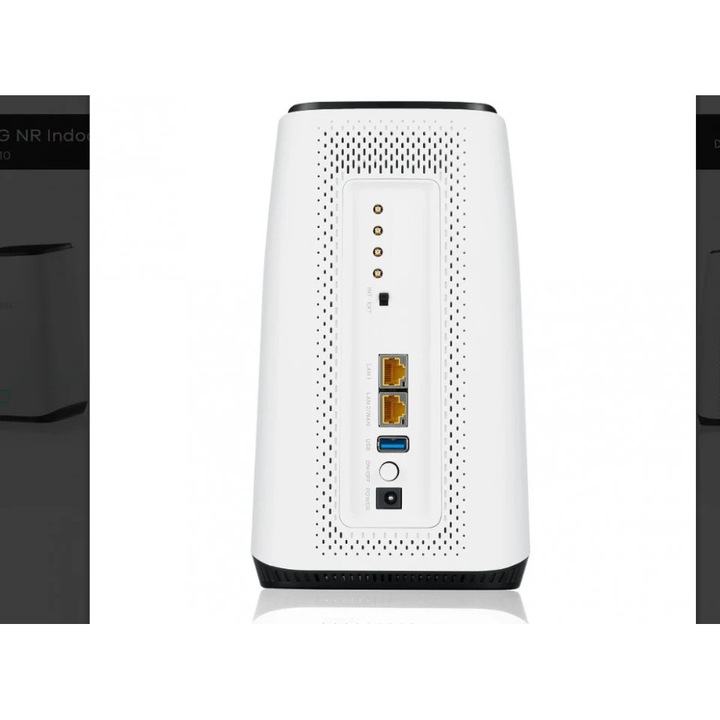 Безжичен рутер Zyxel FWA510 Multi-Gigabit Ethernet Tri-band (2,4 GHz, 5 GHz, 5 GHz) 5G Черен, Бял