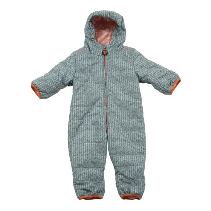 Costum iarna bebelusi, DucKsday, poliamida, albastru, marime 80