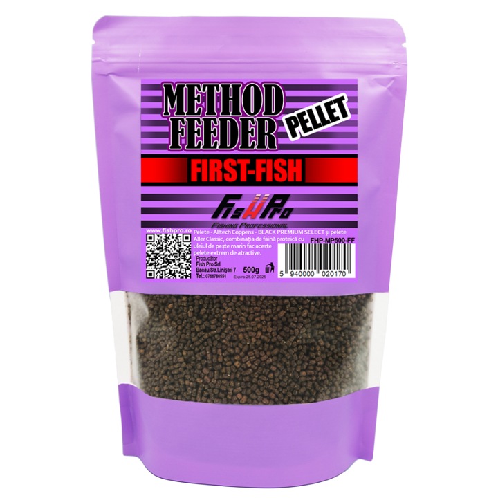 Pelete Method Feeder Pellet 500G First-Fish Fish Pro
