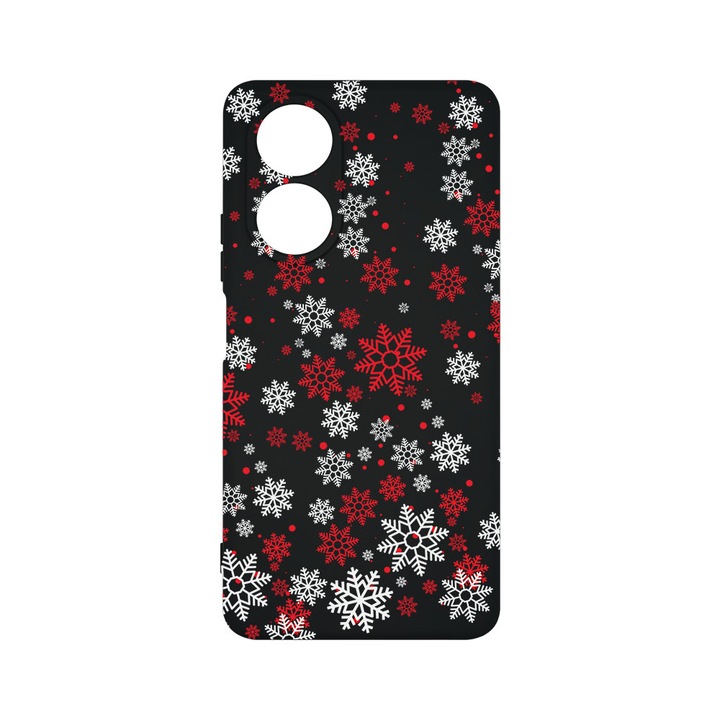 Силиконов калъф BestCase за OPPO A58 4G, Snow, SLIM 1.2MM, Microfiber interior, Premium Soft Liquid Silicone, PB 154