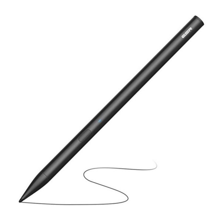 Esr digital+ érintő ceruza, aktív, kapacitív, type-c, apple pencil/apple ipad/apple ipad air kompatibilis, fekete