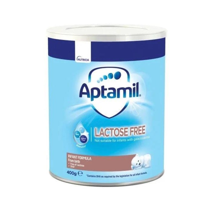 Адаптирано мляко Aptamil LF Lactose Free, Без лактоза, 400 гр