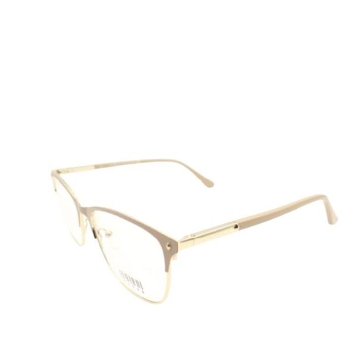 Рамки за очила, Avanglion, L2168H-56, котешко око, кафяви, метални, 55 mm x 16 mm x 140 mm