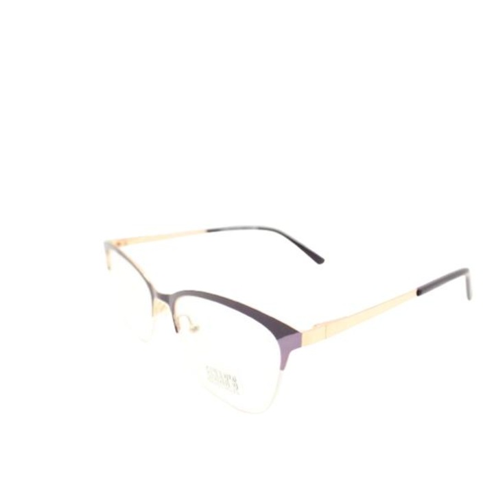 Рамки за очила, Avanglion, L2106C-52, котешко око, лилаво, метал, 52 mm x 17 mm x 140 mm
