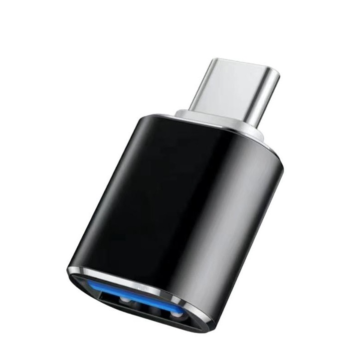 Адаптер за таблет, USB/USB-C, черен