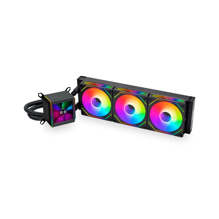 Охладител за процесор Lian Li GALAHAD II LCD 360 SL-INF ARGB - Black