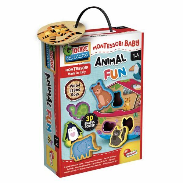 Joc educativ Lisciani Montessori - Animal Fun
